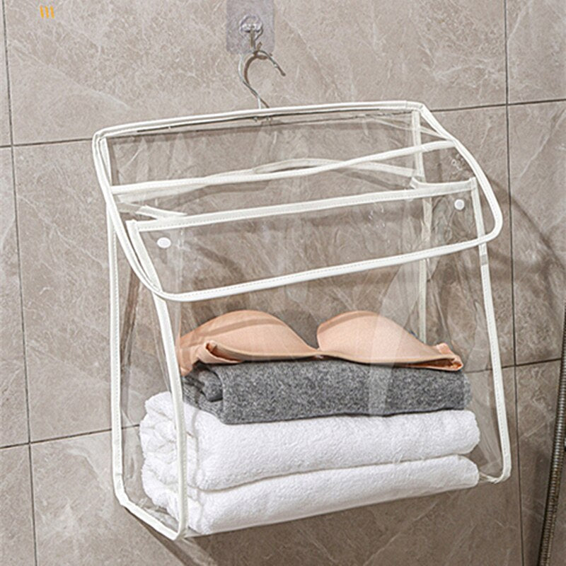 VIvolux | Wasserdichter transparenter hängender Badezimmer-Organisator-Beutel
