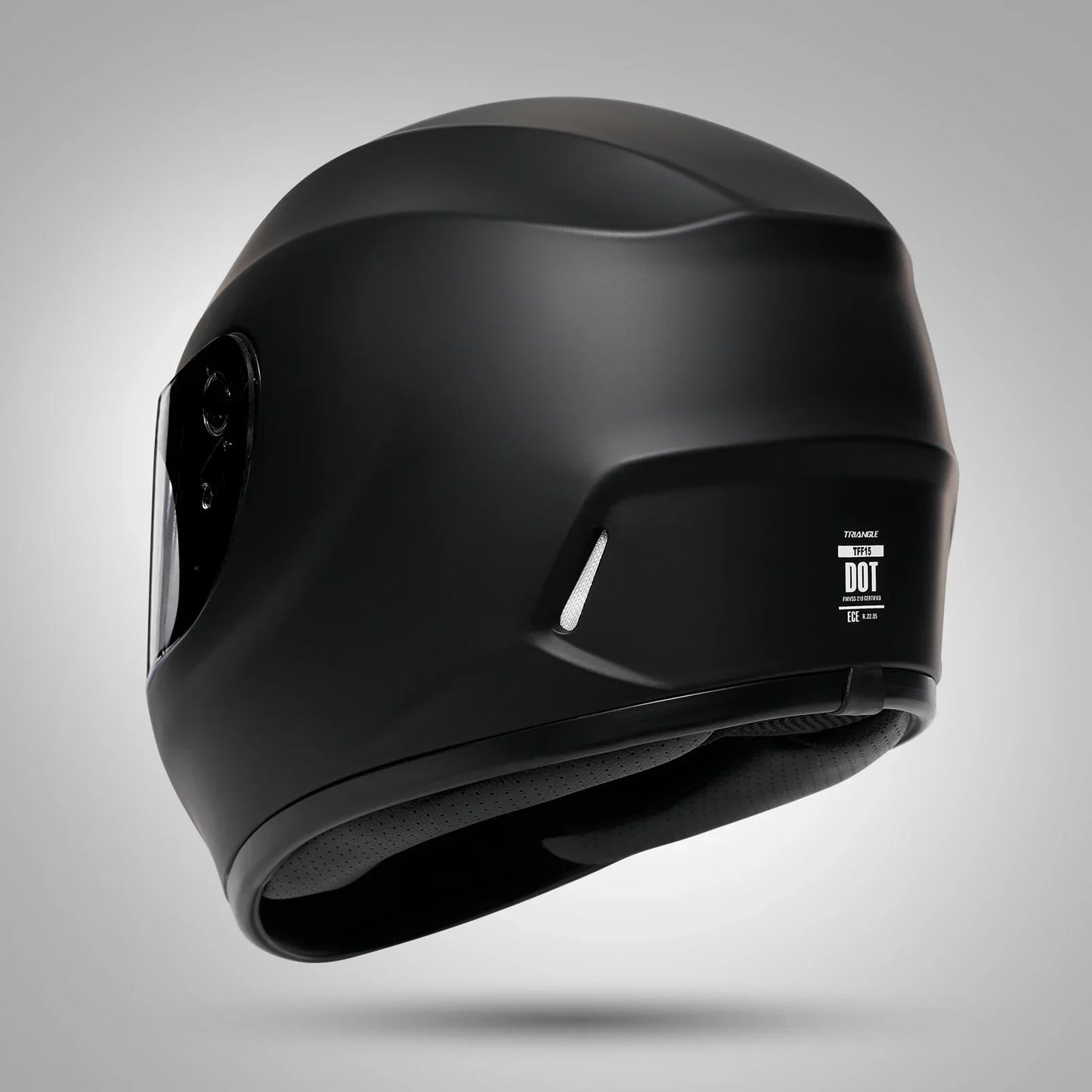Moderner Integralhelm mit klarem Visier