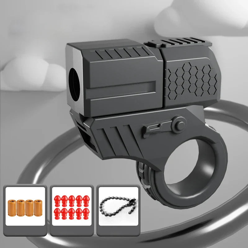 Brehn | Mini Shell Launcher EDC Finger Ring Spielzeugwaffe