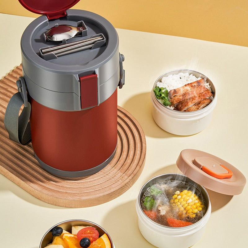 VIvolux | Meal Keeper Edelstahl Lunchbox