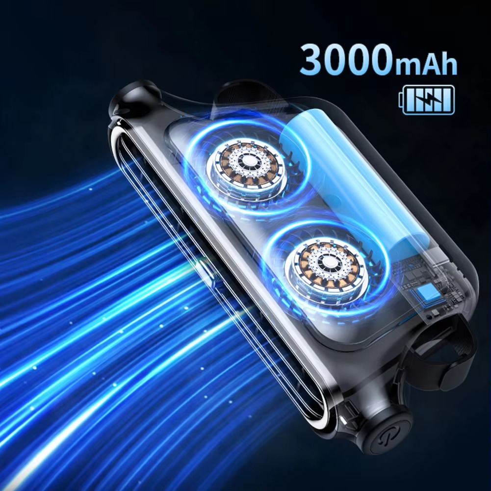 Auto Kopfstützen Kühler Ventilator 3-Gang Einstellbarer Elektrischer Autositz Ventilator 5V/2A Auto Rückensitz Ventilator Auto Innenaccessoires | Brehn