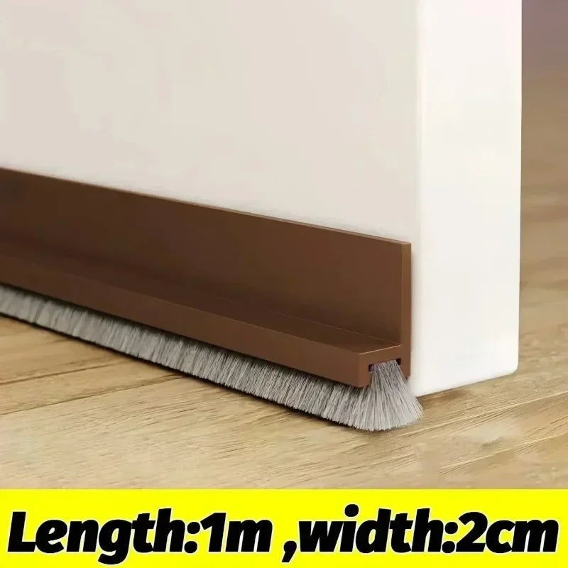 Brehn | Türdichtung FlexGuard | Hitzebeständig & Abriebfest | Für Türen & Fenster | In 4 Farben