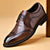 Herren Leder Schuhe Stylische Herren Schuhe Spitzer Oxford Hochzeit Leder Herren Dress Schuhe Gentleman Büro Schuh