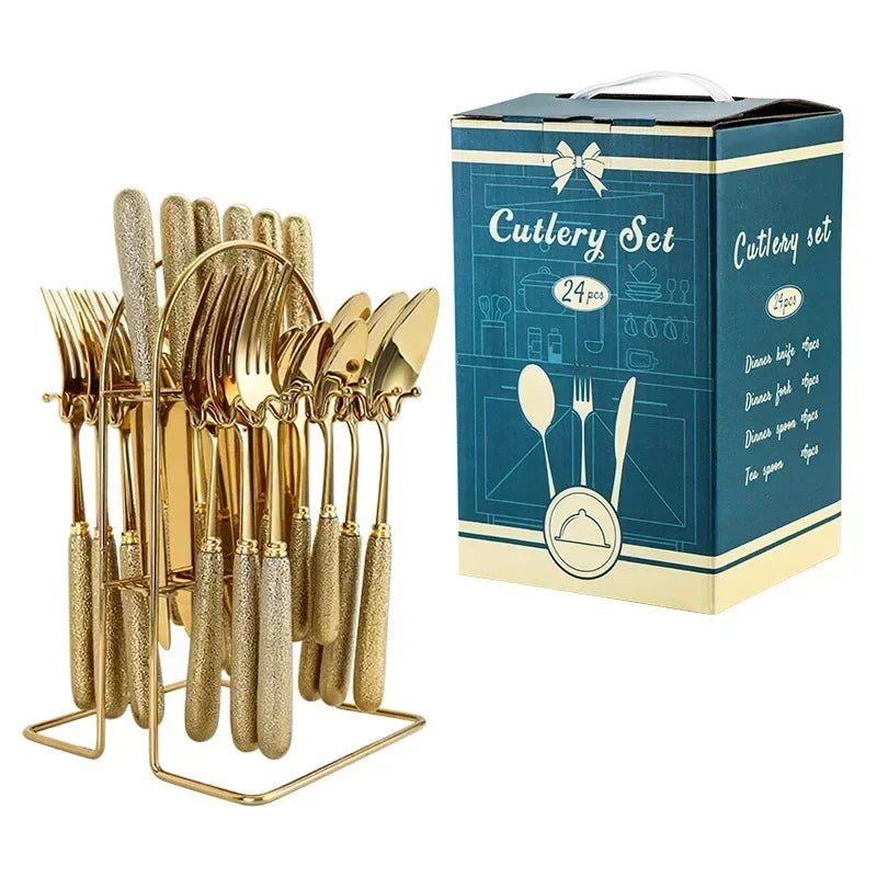 Brehn | Stylisches Luxus-Besteckset aus Edelstahl für jede Mahlzeit