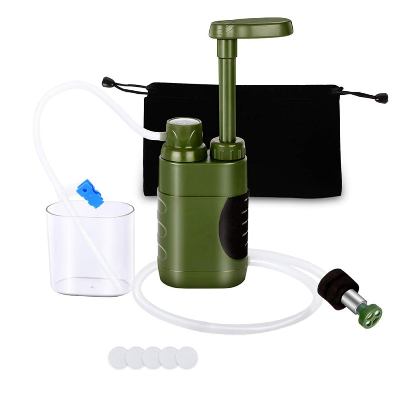 Outdoor Wasserfilter Camping Überlebenswerkzeug | Brehn