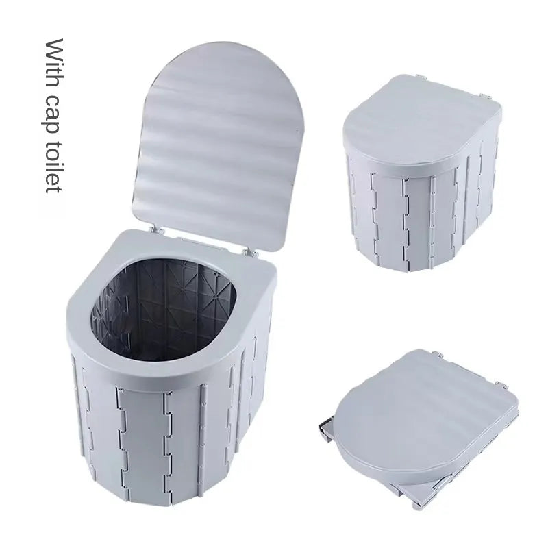 Bequeme Reise Faltbare Camping-Toilette | Brehn