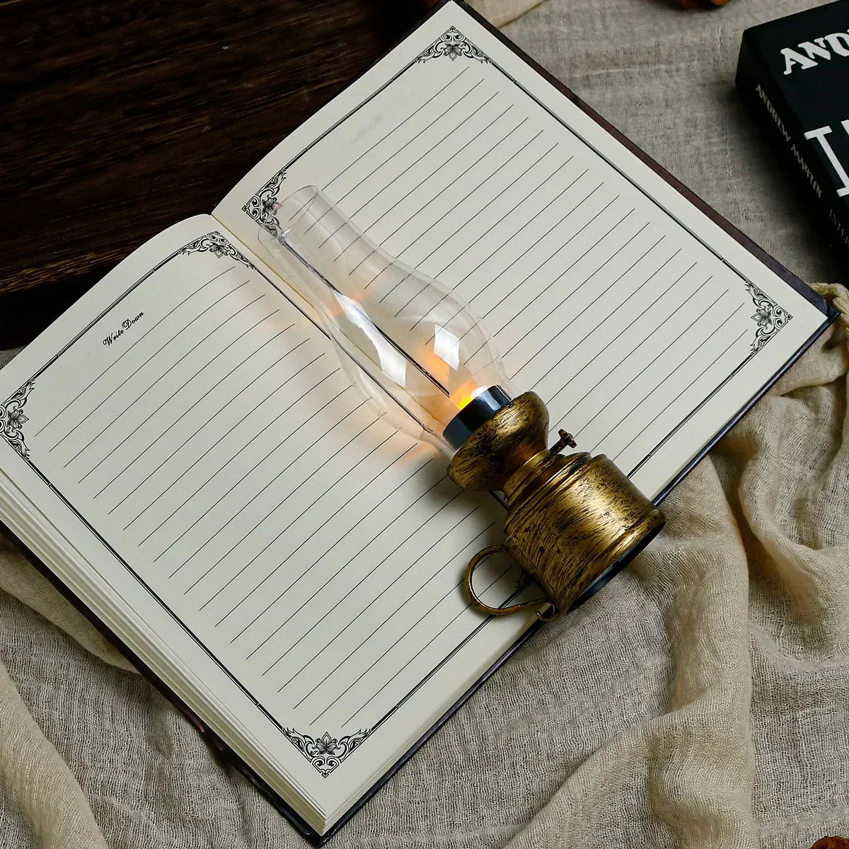 Vintage Lampe – Retro Design mit warmem LED-Licht für Wohnzimmer oder Esszimmer | Brehn