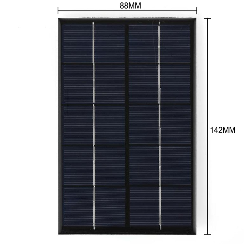VIvolux | Notfall Wanderung Solar USB Tragbares Ladepanel