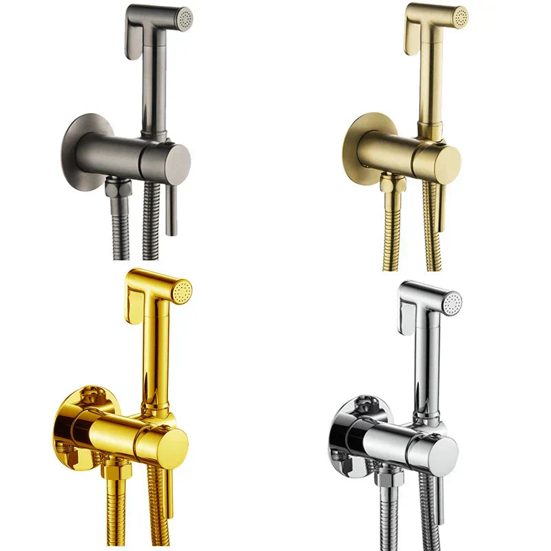 Brehn | Always Clean Wandmontiertes Bidet Spray Wasserhahn Set