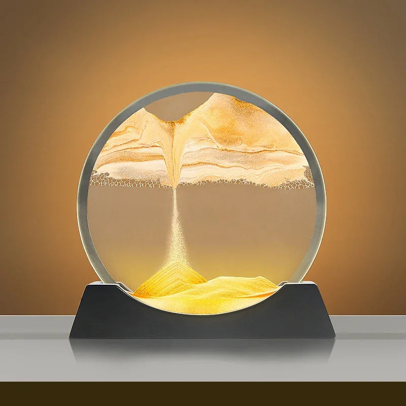 Brehn | Bewegende Sand Tischlampe