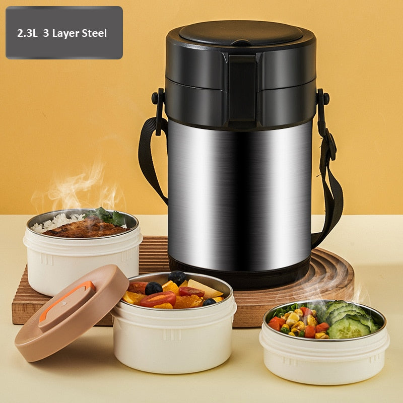 VIvolux | Meal Keeper Edelstahl Lunchbox