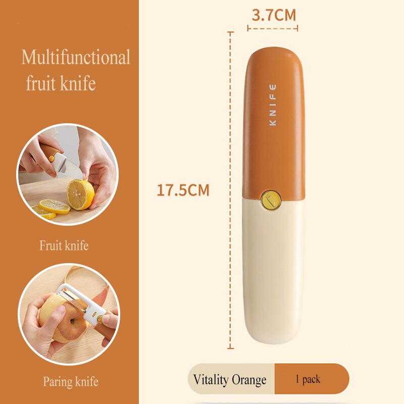 3in1 Mini Tragbares Schälmesser