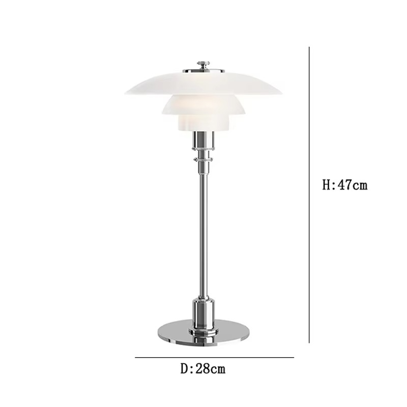 Brehn | Skandinavische Designer Tischlampe Minimalistisch