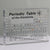 VIvolux | Bildungs-Acryl-Wissenschafts-Periodensystem-Dekor