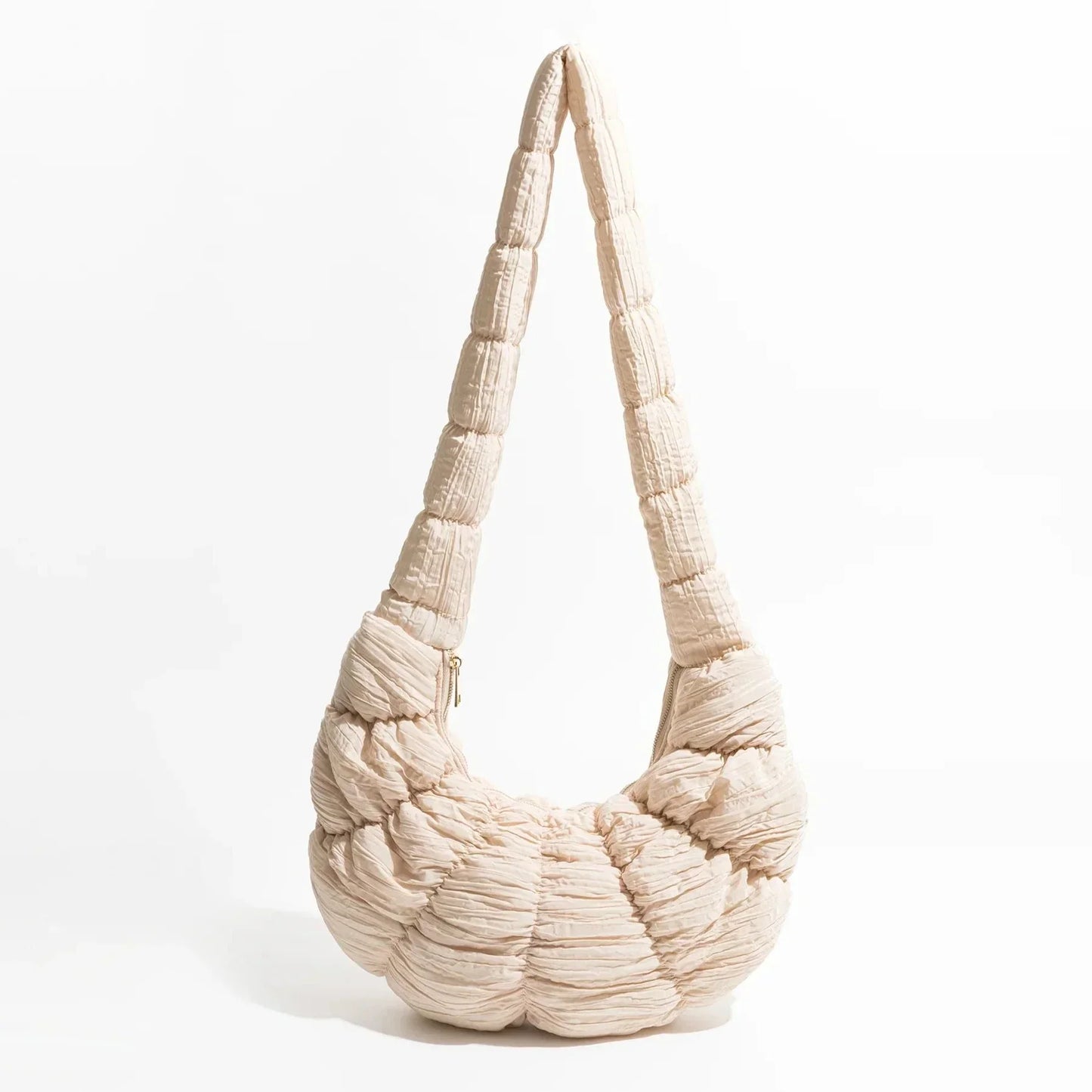 Puff Croissant Schultertasche