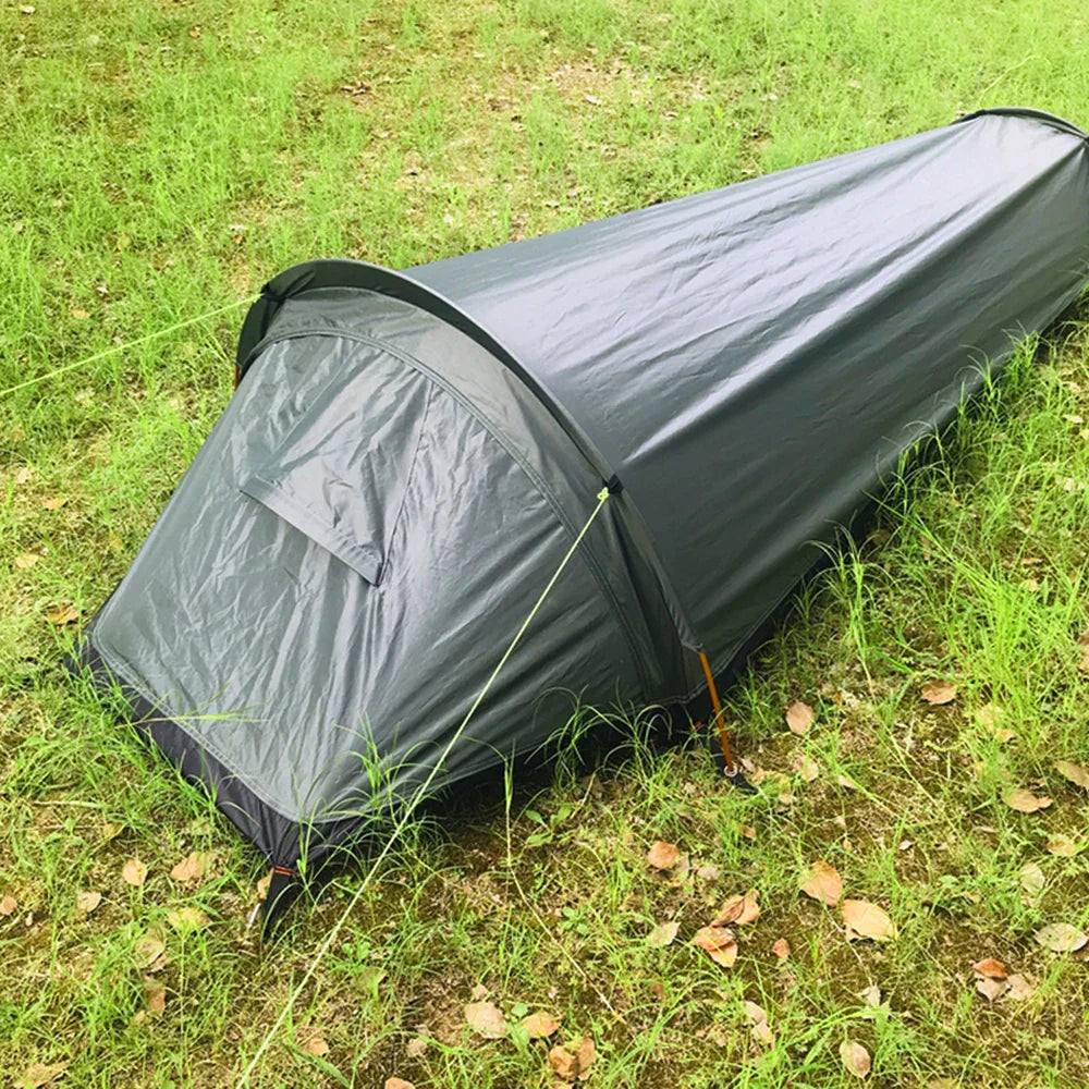 Brehn | Trekvento SoloShield Ultraleichtes Einmannzelt | Wasserdicht & Winddicht | Mit Alu-Gestänge & Aufbewahrungsbeutel | Für Trekking, Wandern & Camping
