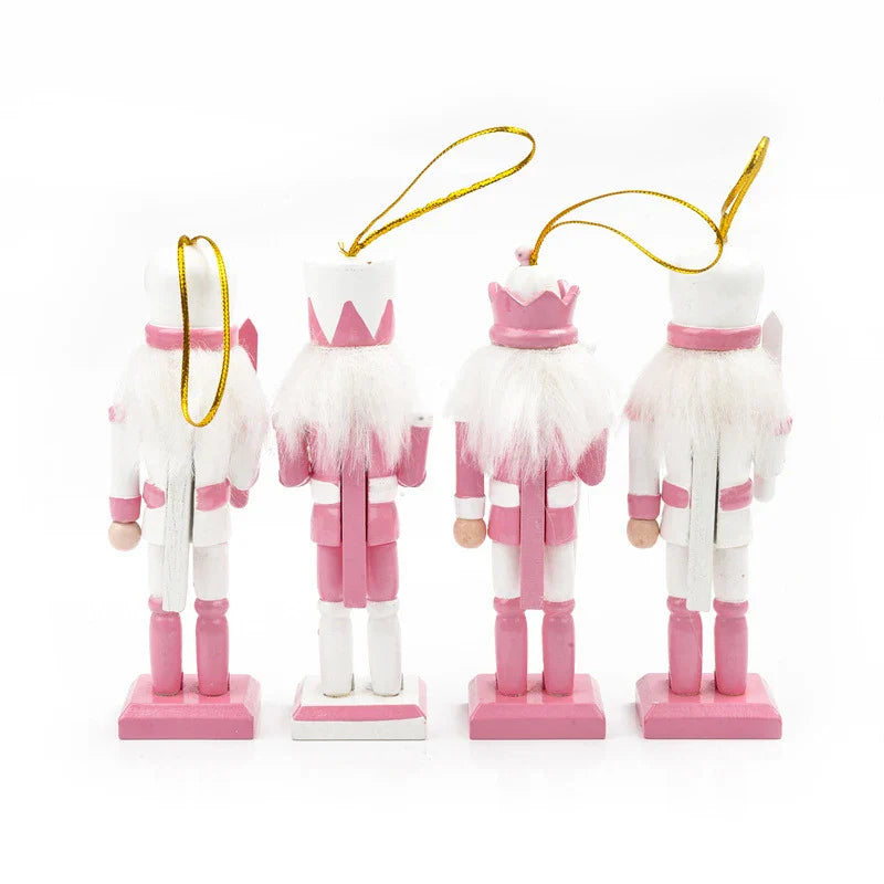 Brehn | ChicWalnoten | Cartoon-Stil Nussknacker in Pink
