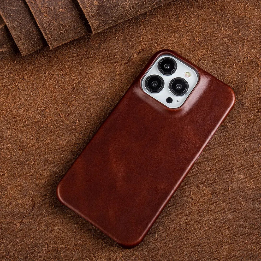 BowLift | RoyalLeather: Luxurious, handcrafted case made of genuine cowhide leather for the iPhone