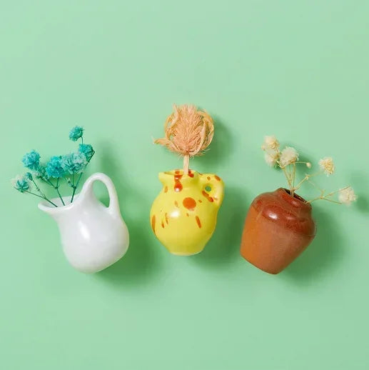Mini-Magnetvase-Dekoration