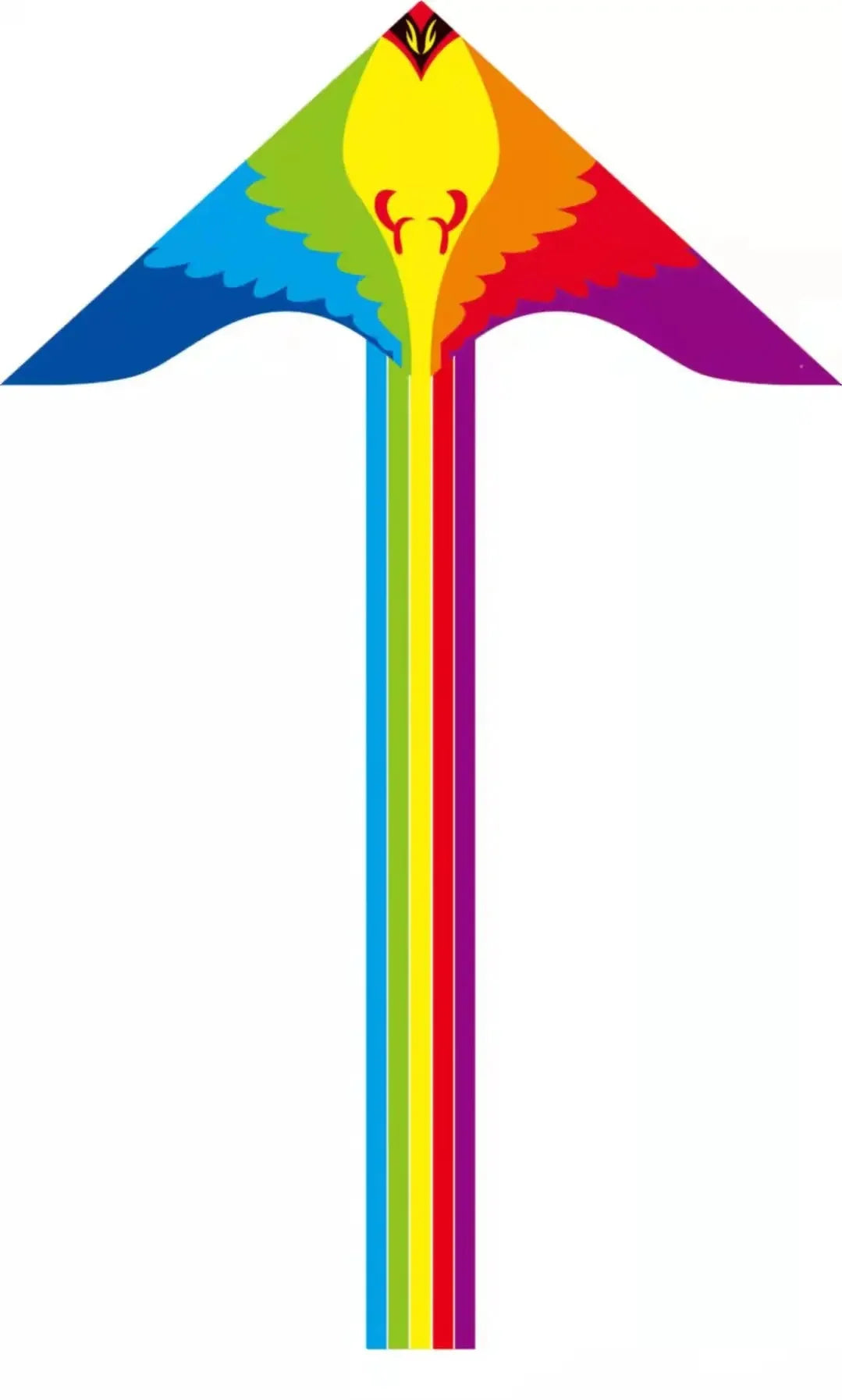 Brehn | Bunter Longtail Outdoor Regenbogen Drachen