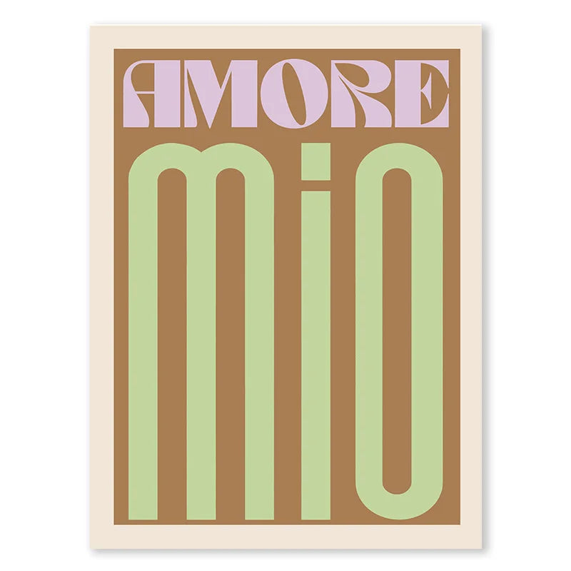 Pink Retro Liebe Zitat Wandkunst Feine Kunst Leinwanddrucke Typografische Bilder Für Schlafzimmer Wohnzimmer Hotelzimmer Modernes Apartment Wandkunst Dekor | Brehn
