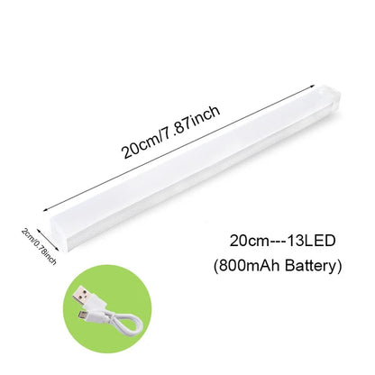 USB-wiederaufladbare Bewegungsmelderlampe