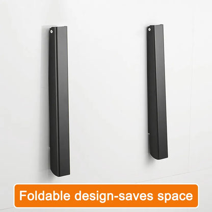 Platzsparender faltbarer Wandkleider-Aluminiumständer | Brehn