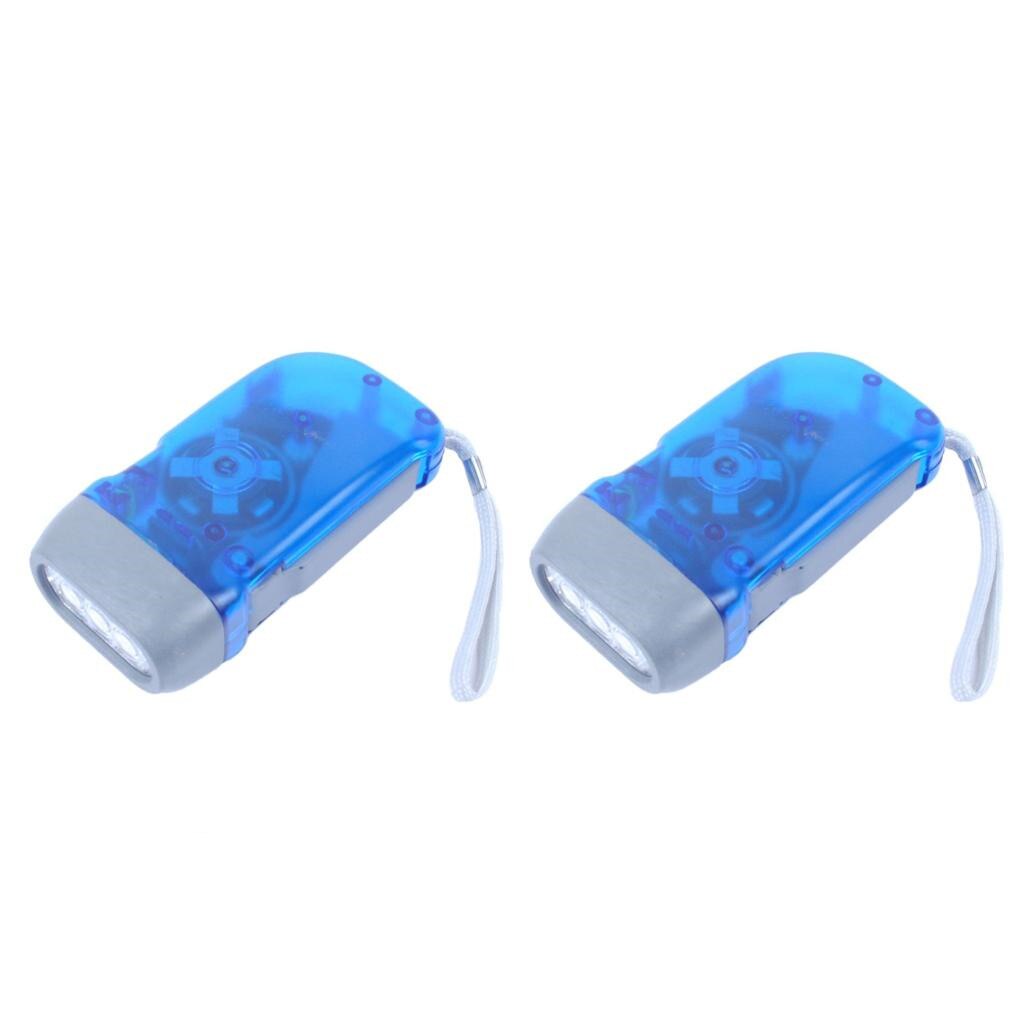 Mini-Handkurbel-Dynamo-Notfall-Taschenlampe | Brehn