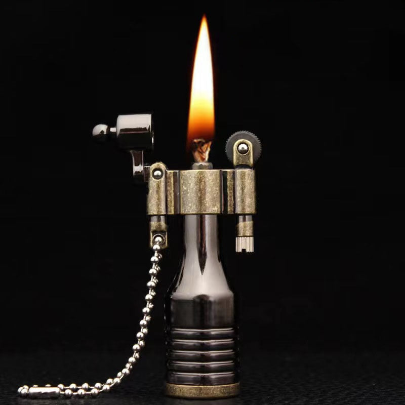 Jet Power Retro Metall Schlüsselanhänger Feuerzeug | Brehn