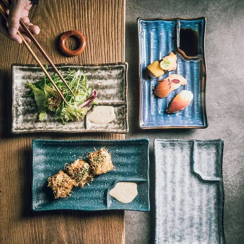 Artisan Keramische Sushi Teller Brehn