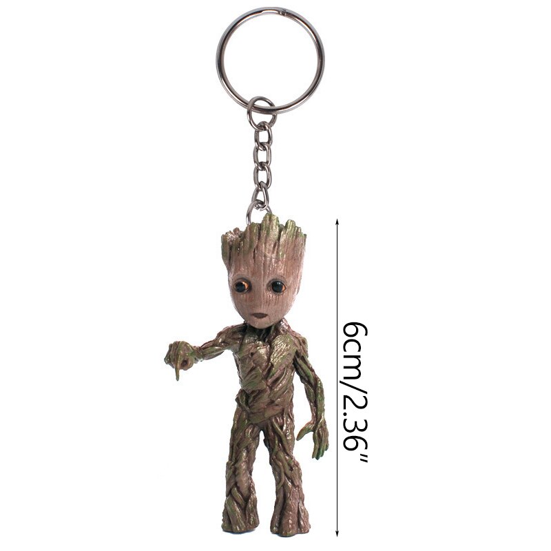 Brehn | Cartoon Groot Miniaturfigur: Verspielte Bürodekoration