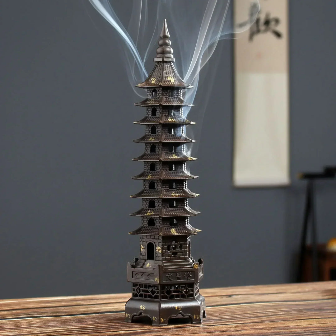 Brehn | Zen Tower-Style Rauch-Wasserfall Räuchergefäß