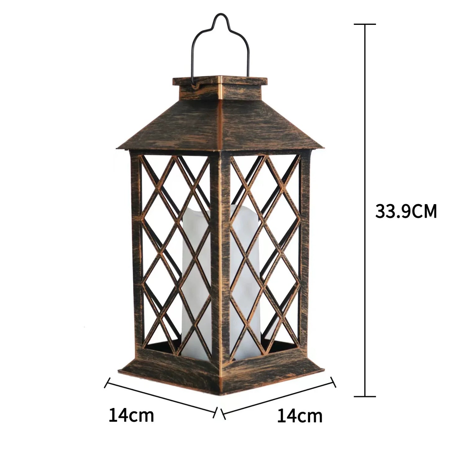 Vintage Outdoor Solar Laterne