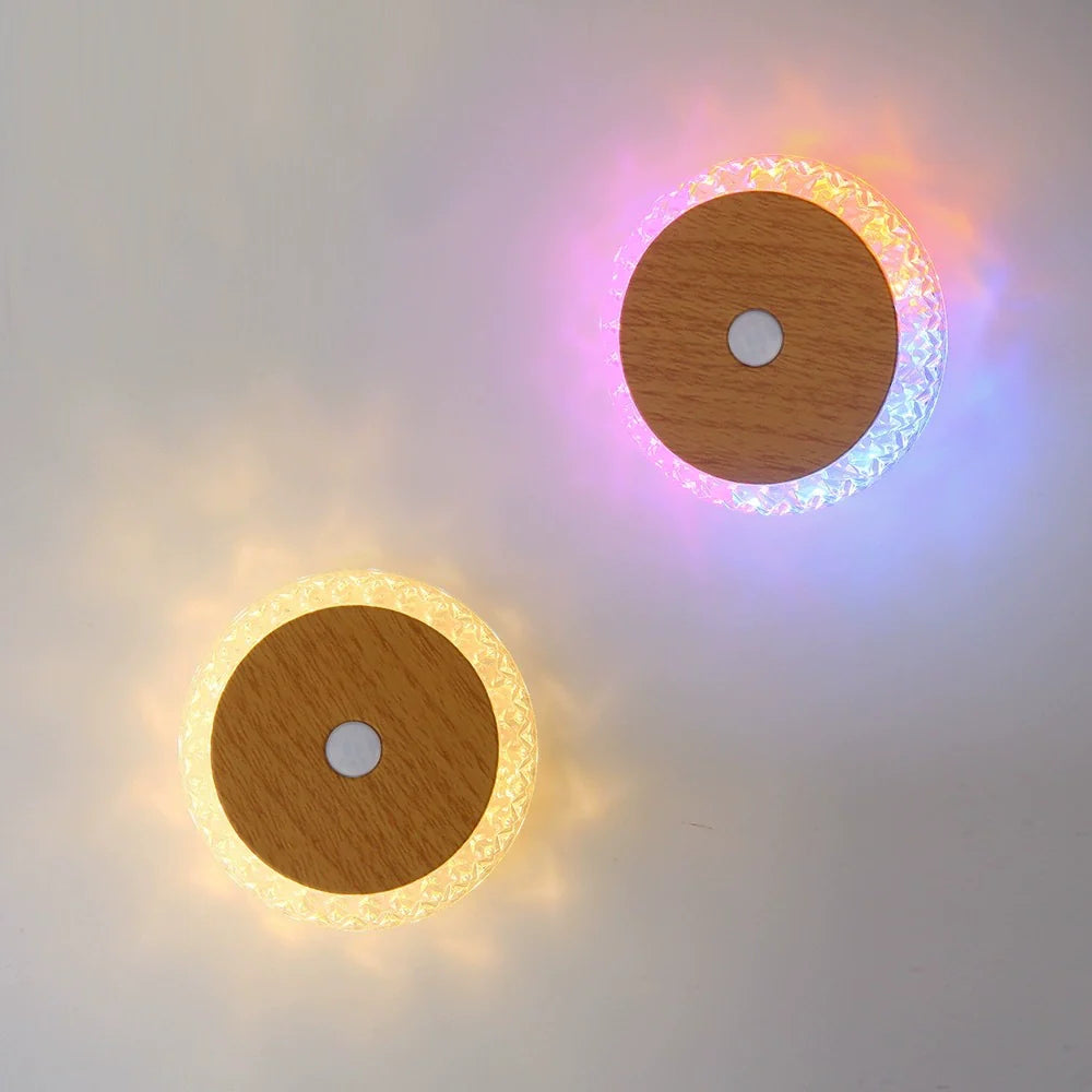 Intelligente wiederaufladbare bewegungssensitive Wandlampe Hotel Nachttisch Ambientelicht Keine Bohrung Wandlicht