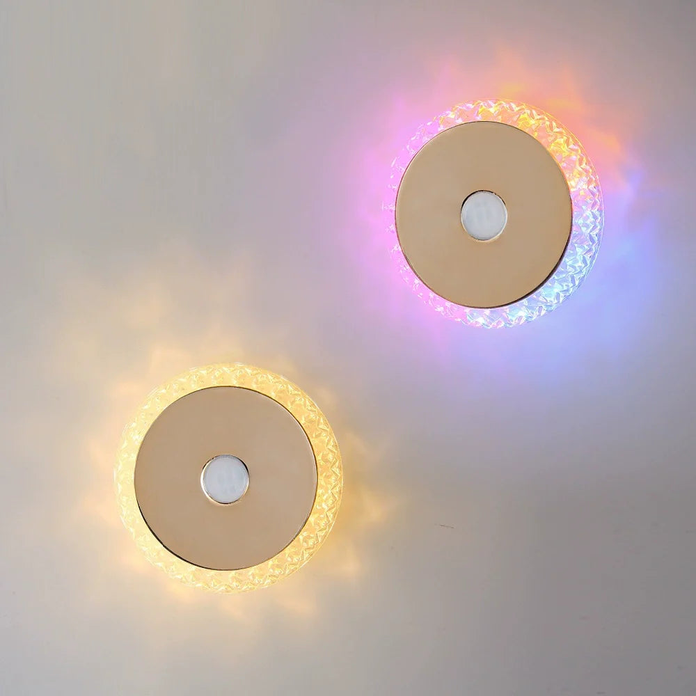 Intelligente wiederaufladbare bewegungssensitive Wandlampe Hotel Nachttisch Ambientelicht Keine Bohrung Wandlicht