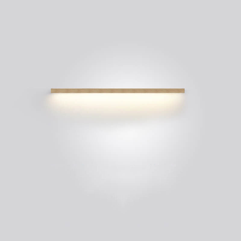 Brehn | ZenBeam Japanische LED Wandleuchte | Massivholz Design | Moderne Akzentbeleuchtung