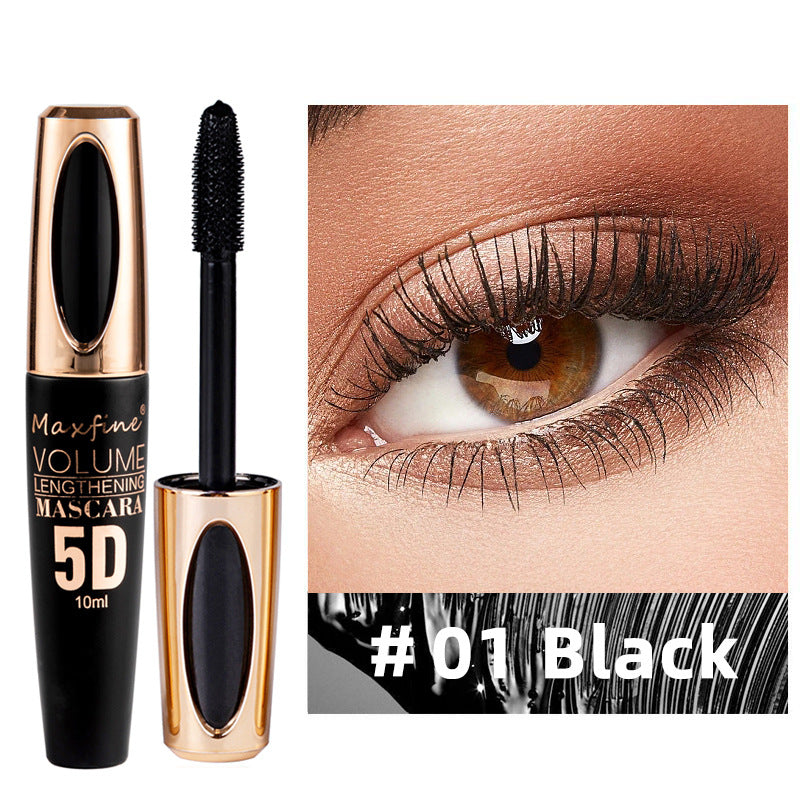 Brehn | Wasserdichte bunte 5D Mascara schnelltrocknend lange Wimpern Augen Make-up Werkzeuge