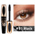 Brehn | Wasserdichte bunte 5D Mascara schnelltrocknend lange Wimpern Augen Make-up Werkzeuge