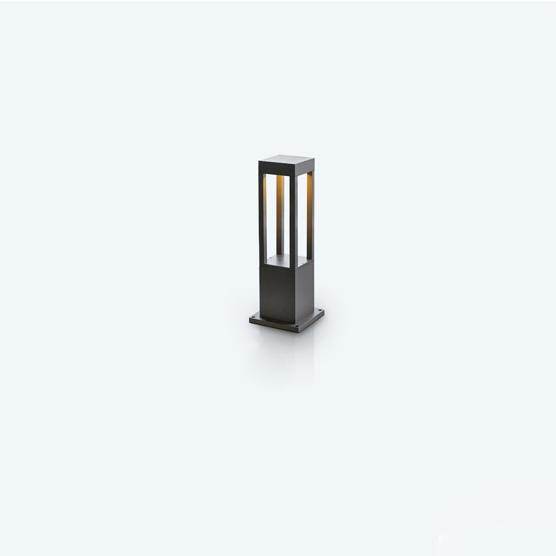 Modern Minimalist Wasserdichter Zylinder Quadrat Aluminium LED Landschaftslicht Für Garten | Brehn