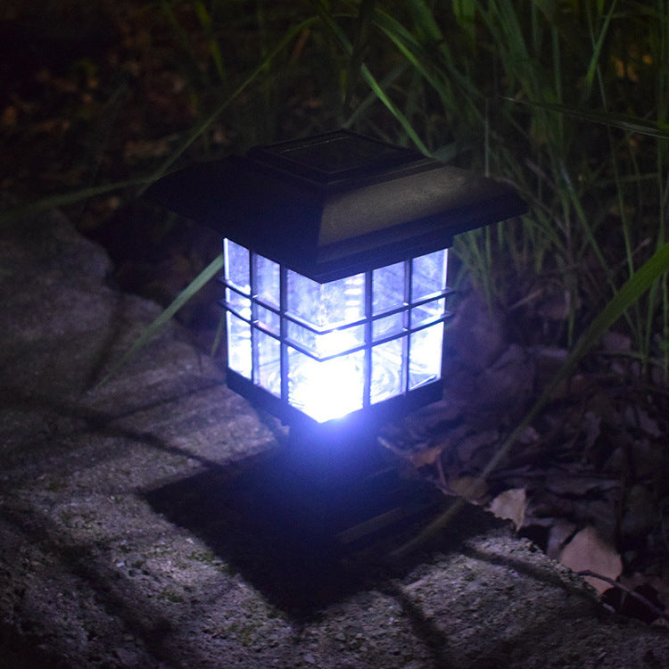 Moderne Einfachheit Solar Quadrat Säulen LED Außen Rasen Landschaft Für Garten | Brehn