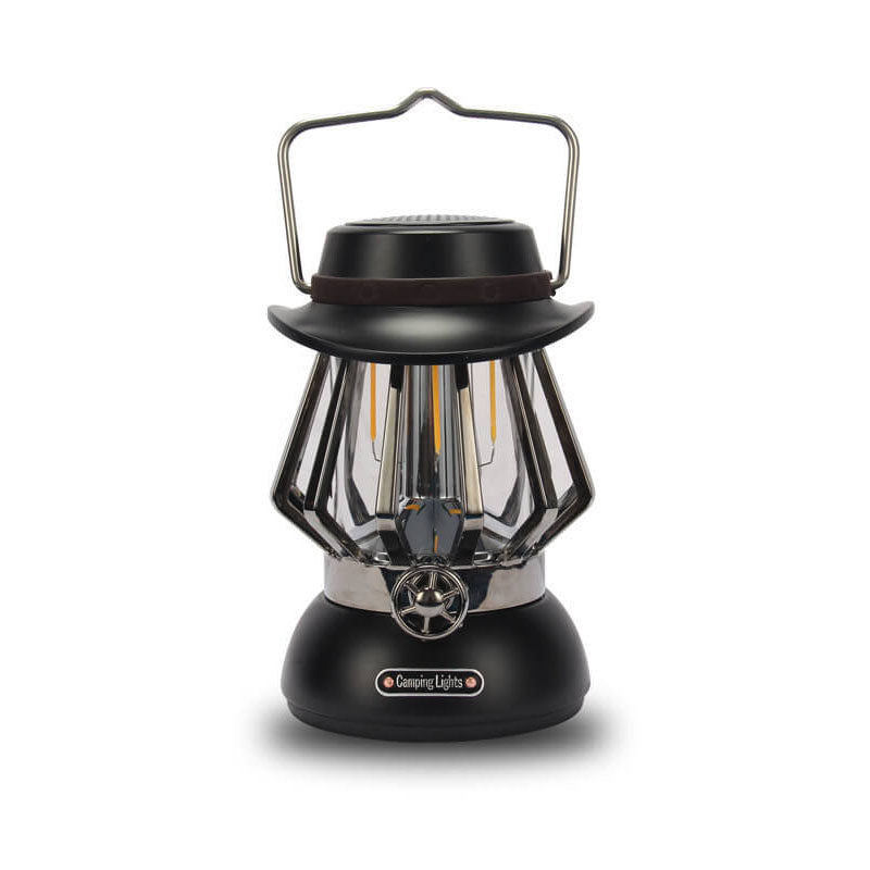 Moderne Tragbare Metalltextur Camping LED Außenbeleuchtung | Brehn