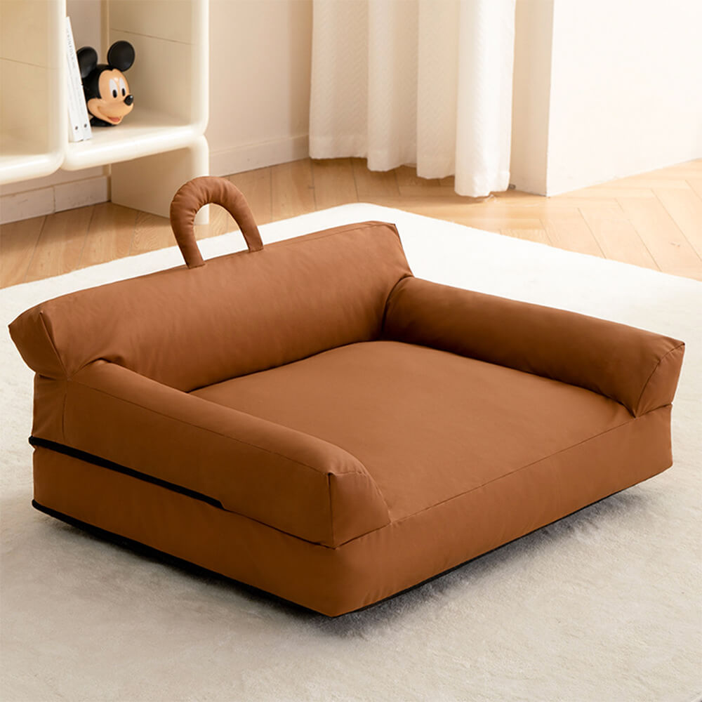 Erhöhtes Haustier-Sofa-Bett Stilvolles Wasserdicht Ergonomischer Komfort | Brehn