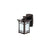 Moderne quadratische Aluminium-Glas-carved 1-Licht Außen wasserdichte Wandlampe | Brehn