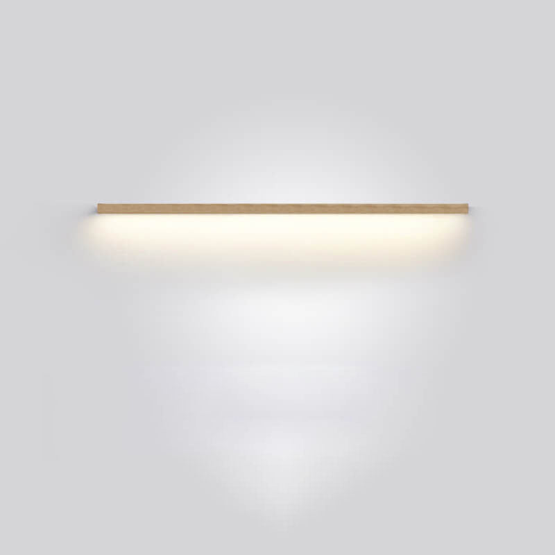Brehn | ZenBeam Japanische LED Wandleuchte | Massivholz Design | Moderne Akzentbeleuchtung