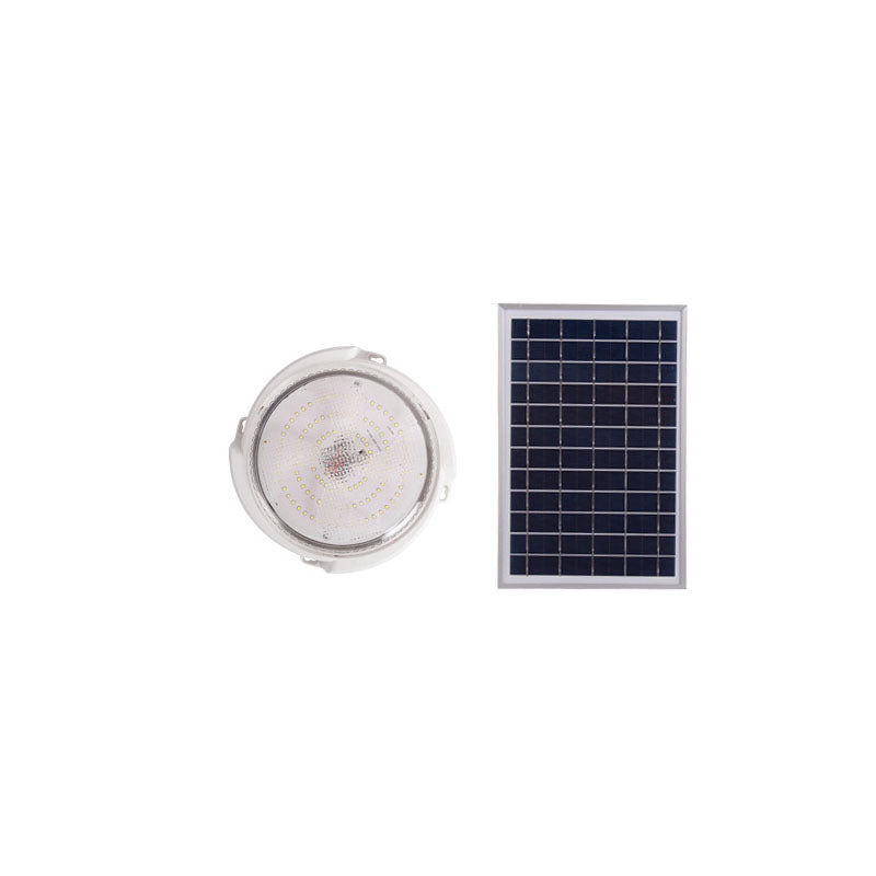 Moderne Runde Solar LED Fernbedienung Außen Innen Deckenleuchte | Brehn