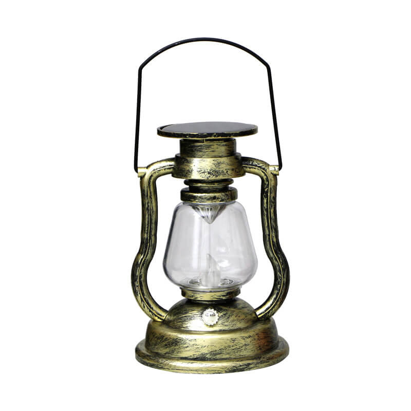 Solar Retro Kerosene Lampe Pferdelampe LED Außen Garten Patio Dekoration Tragbare Flamme Kerzenlicht | Brehn