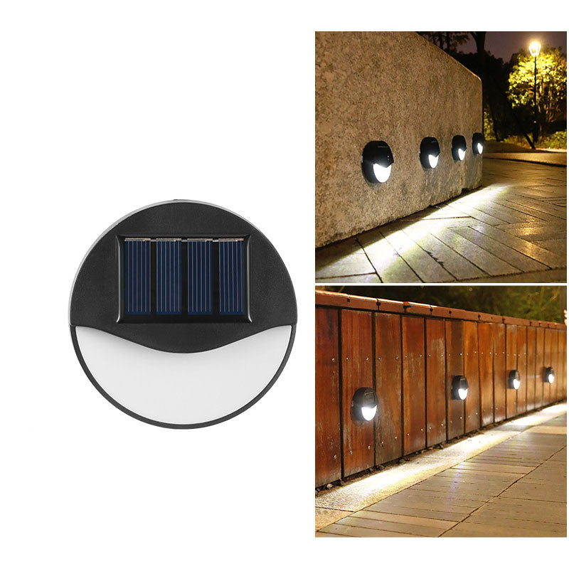 Outdoor Solar Runde Quadrat LED Wasserdicht Patio Stufenlicht | Brehn