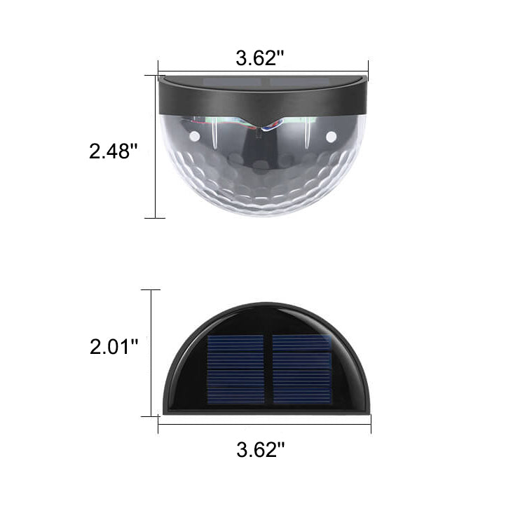 Solar Halbkreis Außen Wasserdicht Licht Schatten Zaun Wand Leuchte Lampe | Brehn