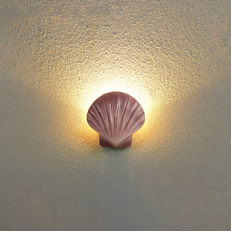 Outdoor Kreatives Shell Design Aluminium LED Wasserdichte Wand Sconce Lampe | Brehn