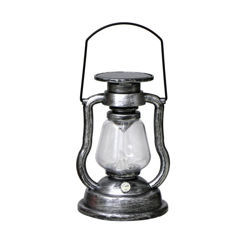 Solar Retro Kerosene Lampe Pferdelampe LED Außen Garten Patio Dekoration Tragbare Flamme Kerzenlicht | Brehn